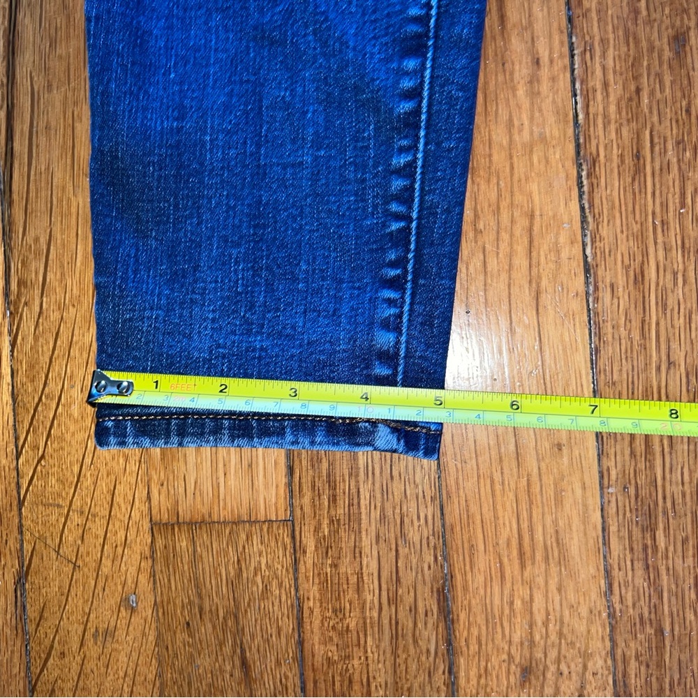 LOFT Jeans curvy skinny high rise size 14/32 medium wash. Nice jeans flattering - Picture 6 of 10